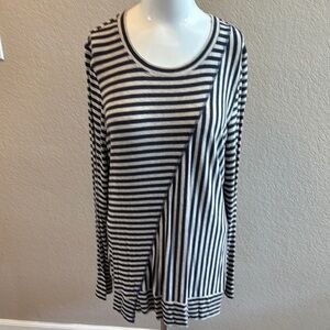 Cabi Striped Long Sleeve Top size‎ medium